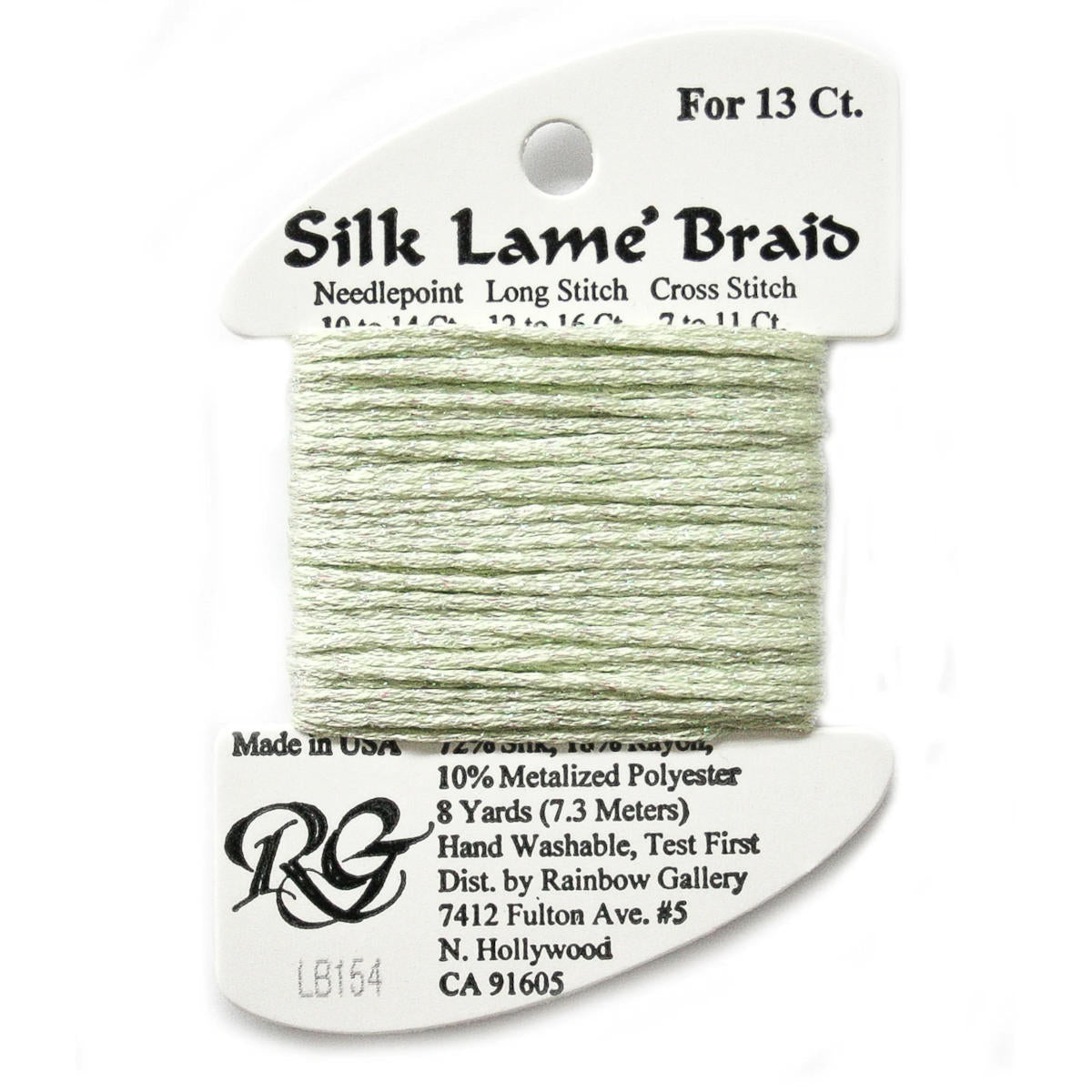 Silk Lame 13 - LB154 Misty Green