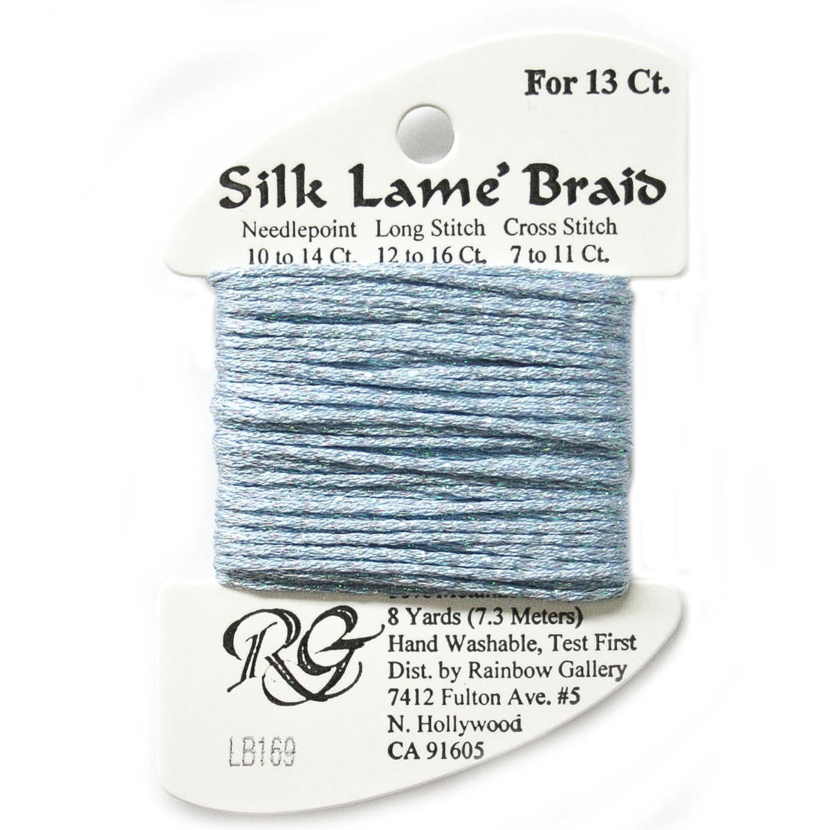 Silk Lame 13 - LB169 Blue Bell