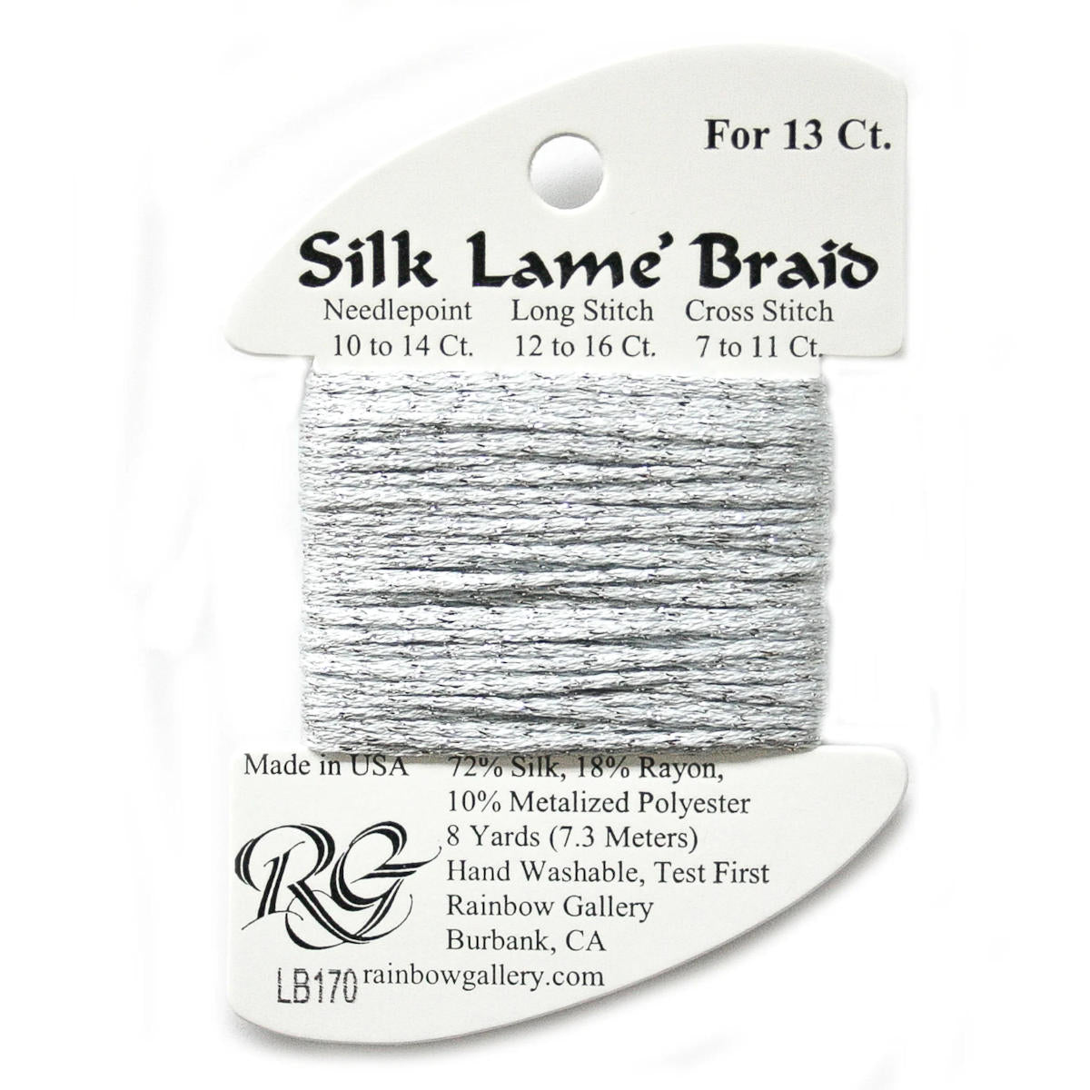 Silk Lame 13 - LB170 Blue Fog