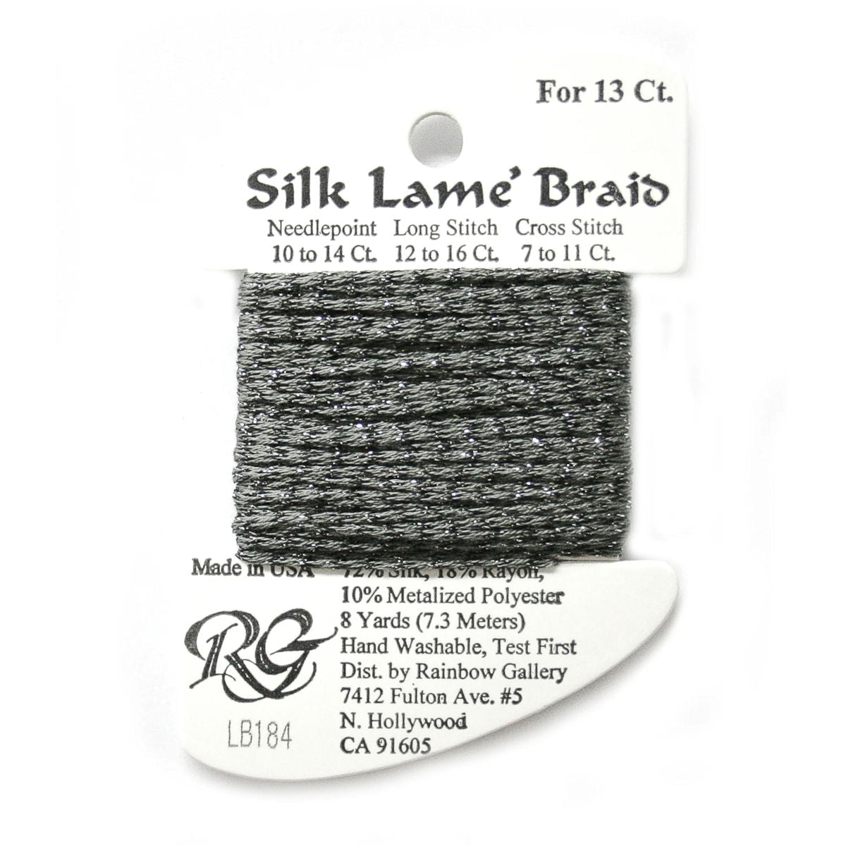 Silk Lame 13 - LB184 Pavement