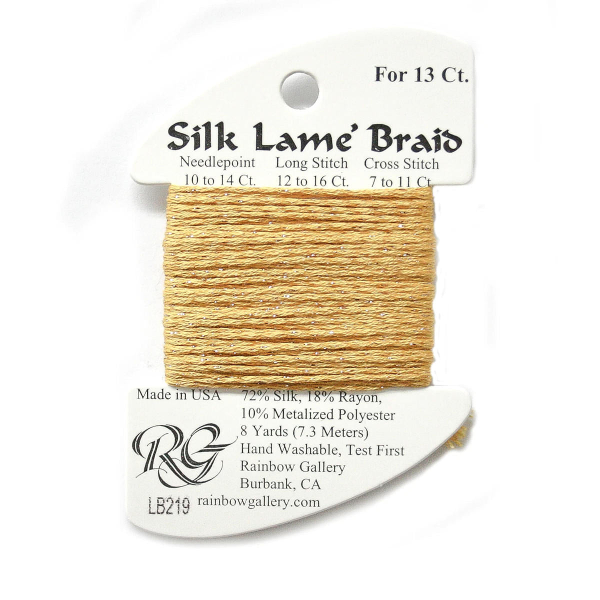 Silk Lame 13 - LB219 Sunset Gold