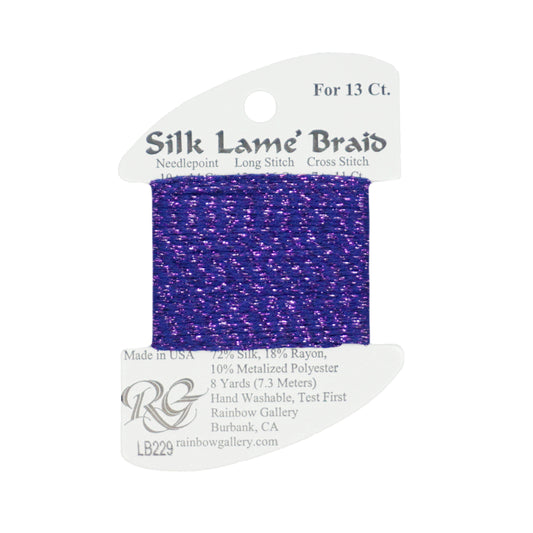 Silk Lame 13 - LB229 Plush Purple