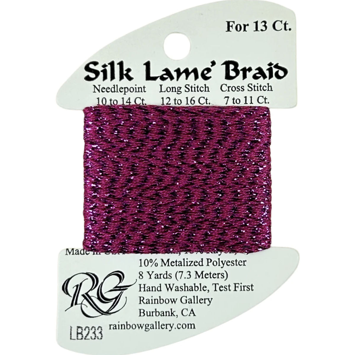 Silk Lame 13 - LB233 Festival Fuchsia