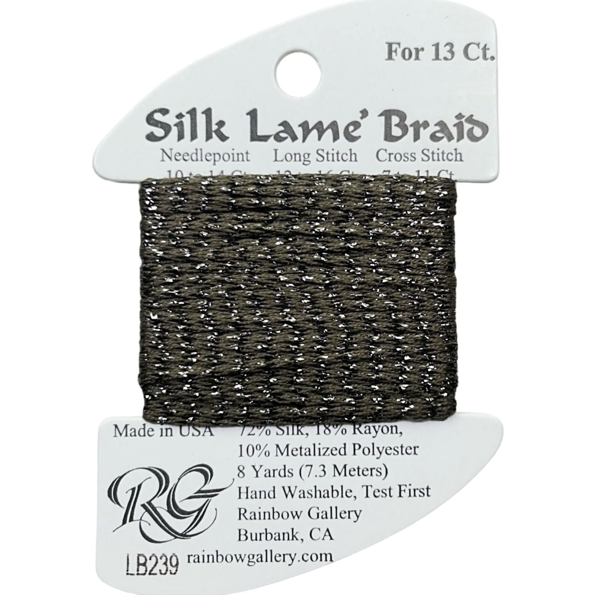 Silk Lame 13 - LB239 Stony Fields
