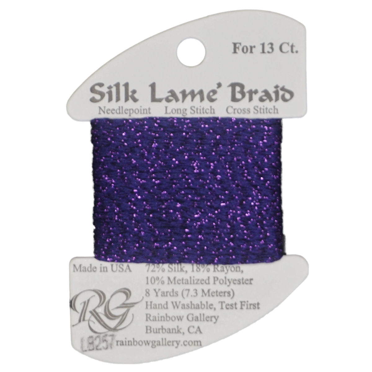 Silk Lame 13 - LB257 Boysenberry