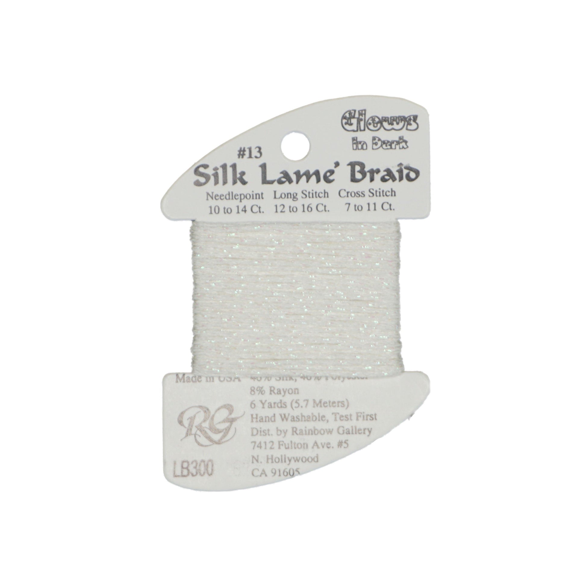 Silk Lame 13 - LB300 Glow in the Dark