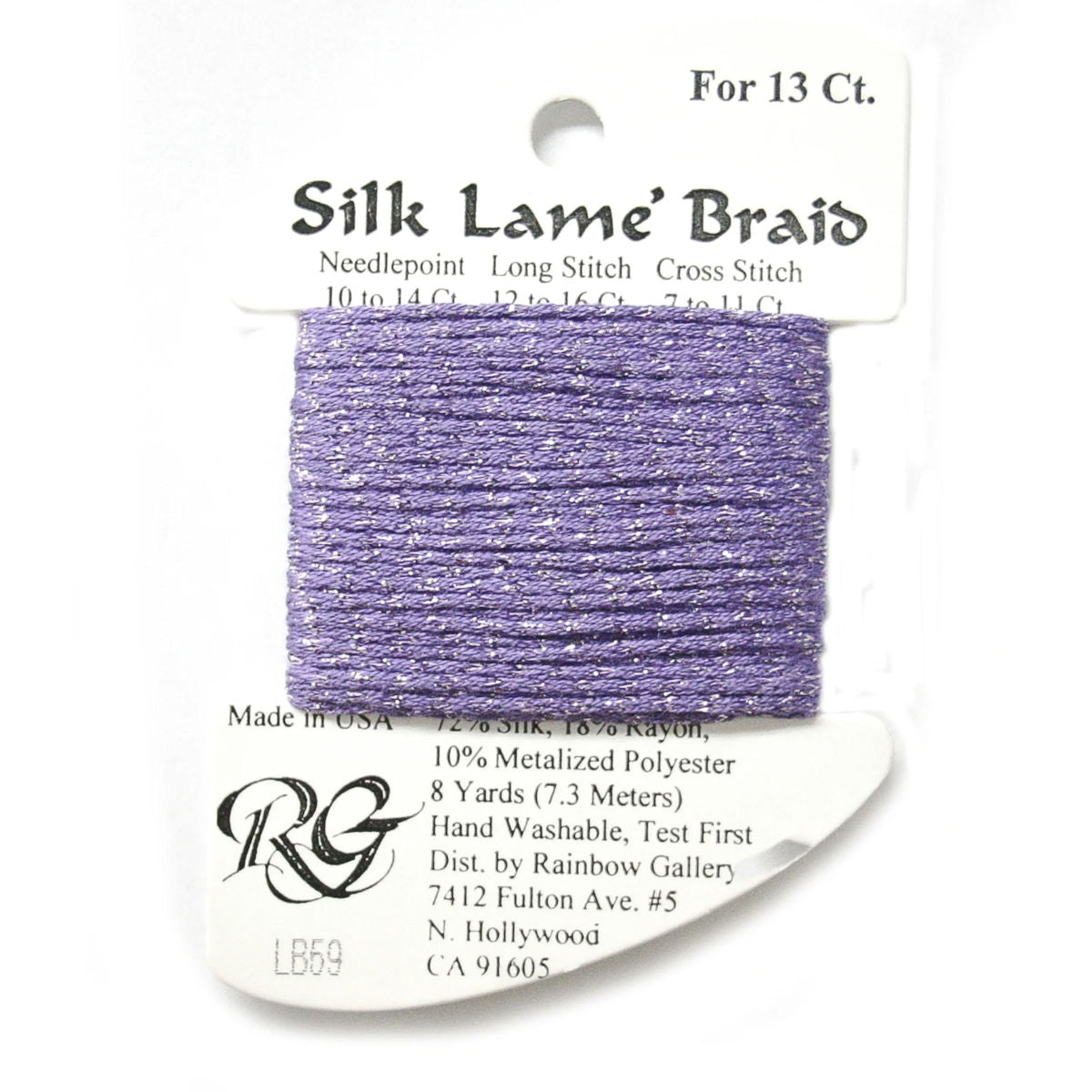 Silk Lame 13 - LB59 Lilac