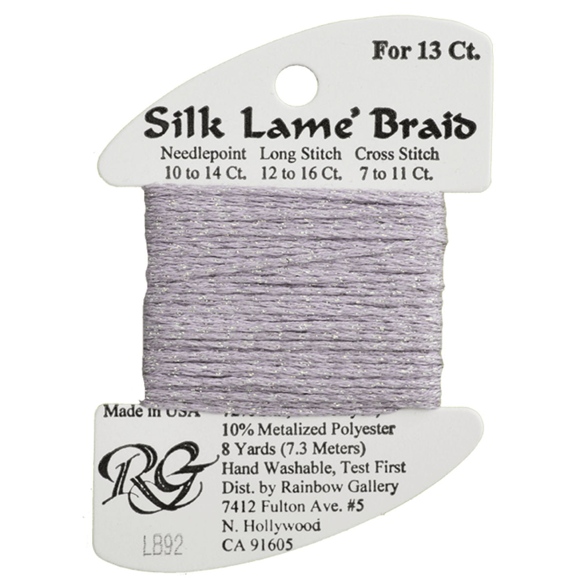 Silk Lame 13 - LB92 Lite Lilac