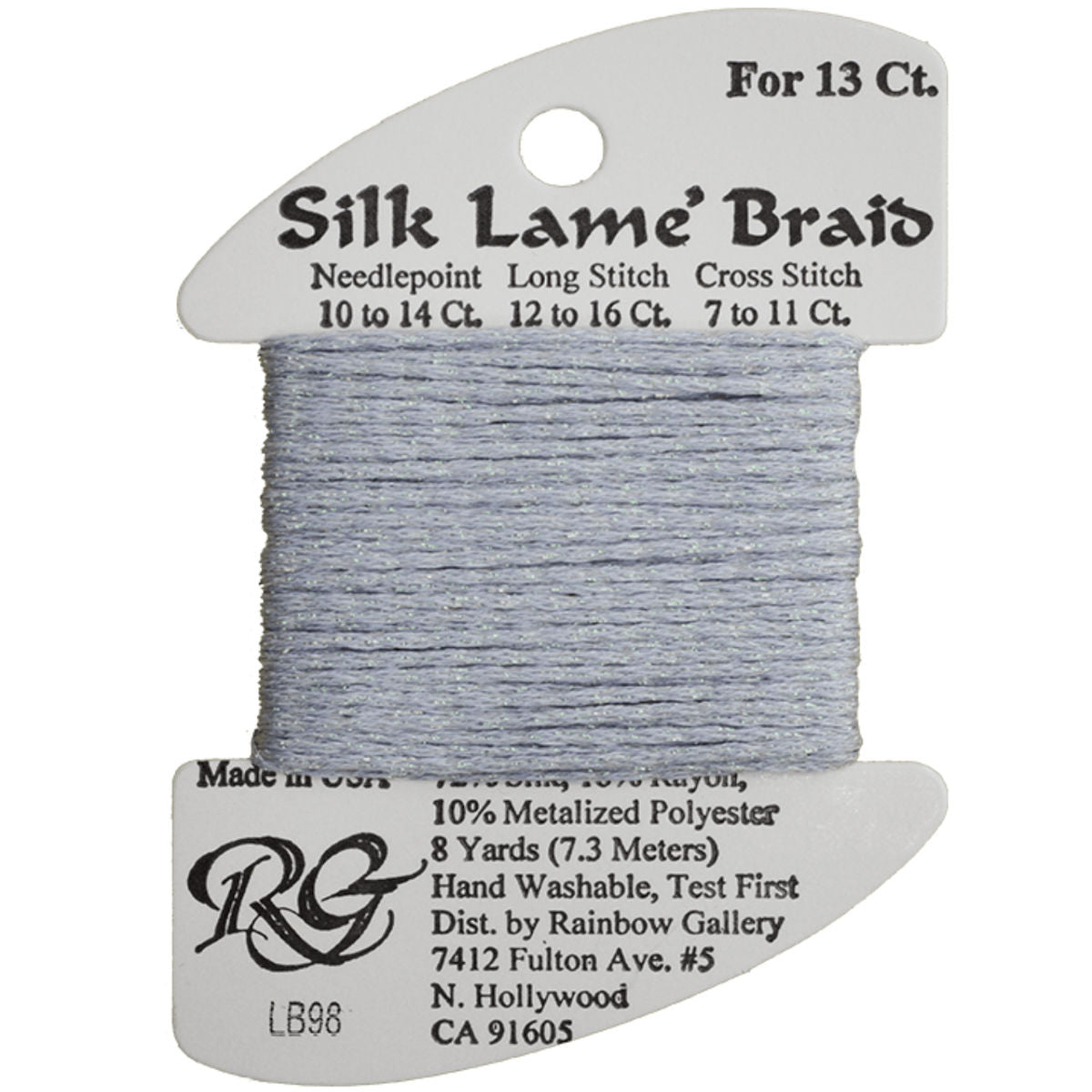 Silk Lame 13 - LB98 Pale Antique Blue