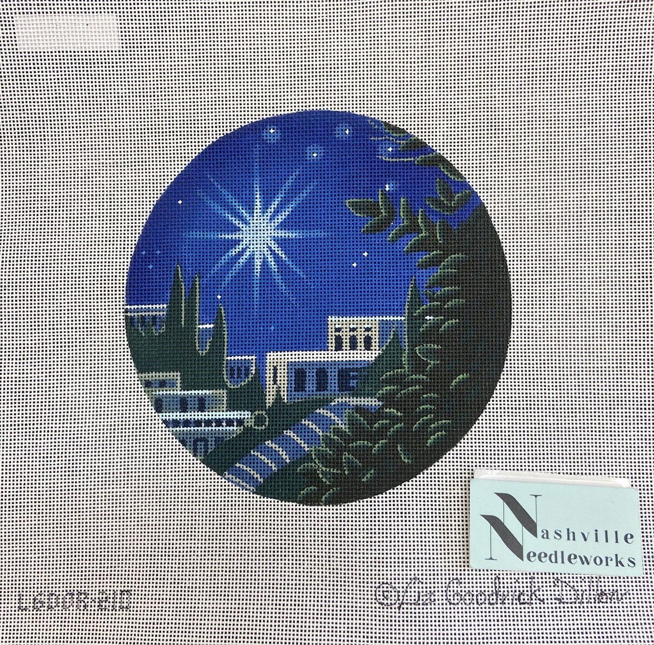Liz Goodrick Dillon Star & City Ornament LGDOR-210