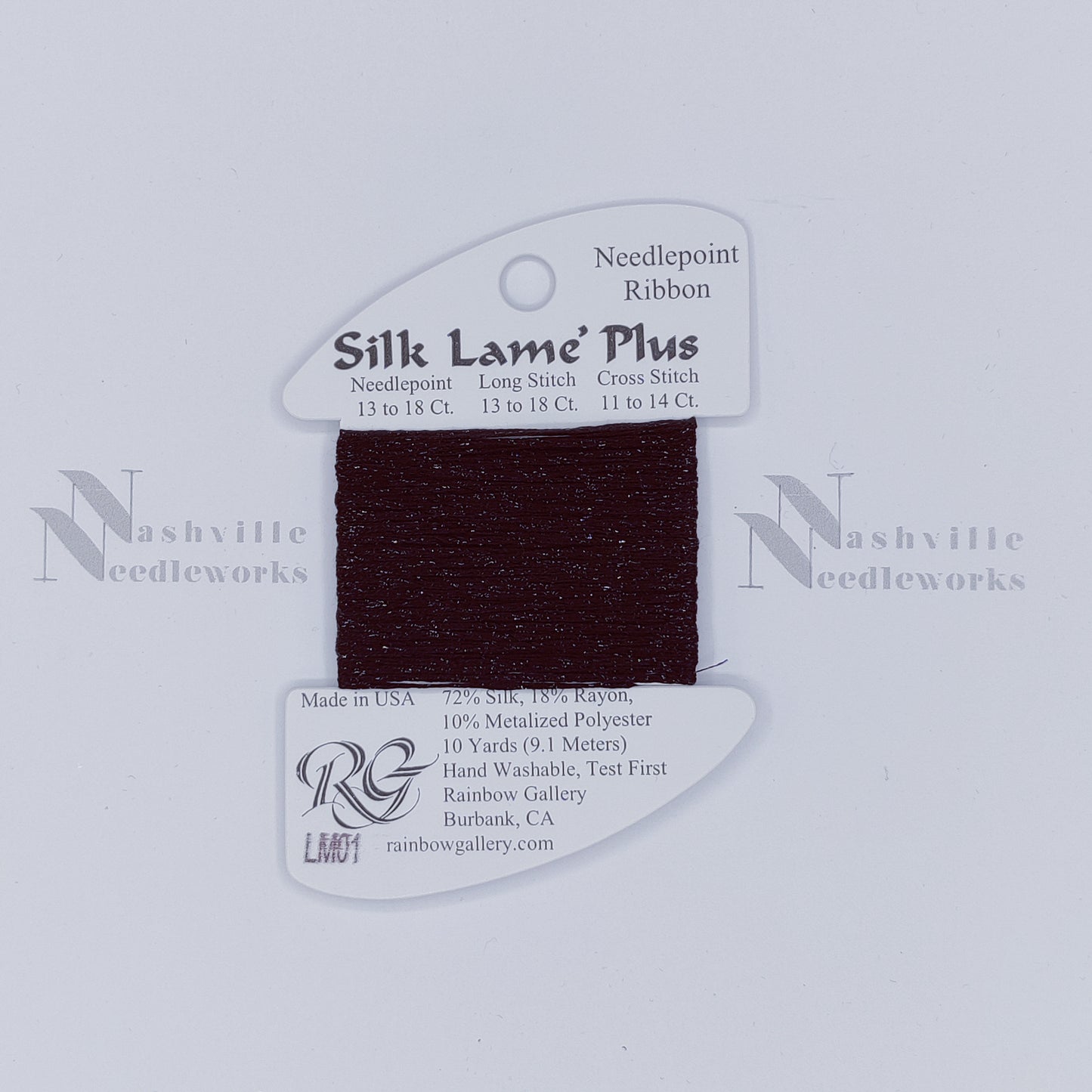 Silk Lame Plus LM01 Black