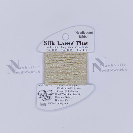 Silk Lame Plus LM03 Ecru