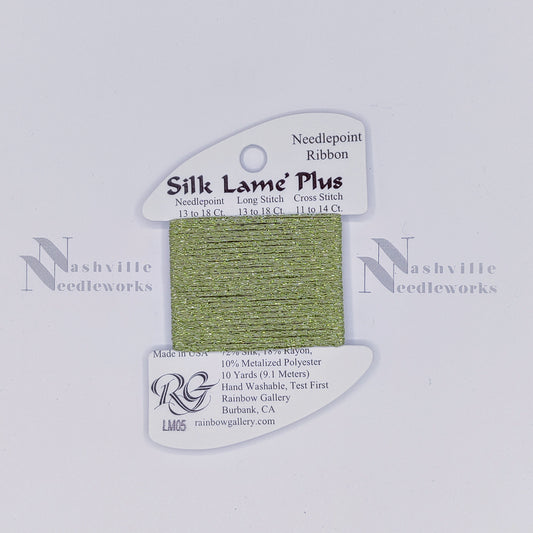 Silk Lame Plus LM05 Avocado
