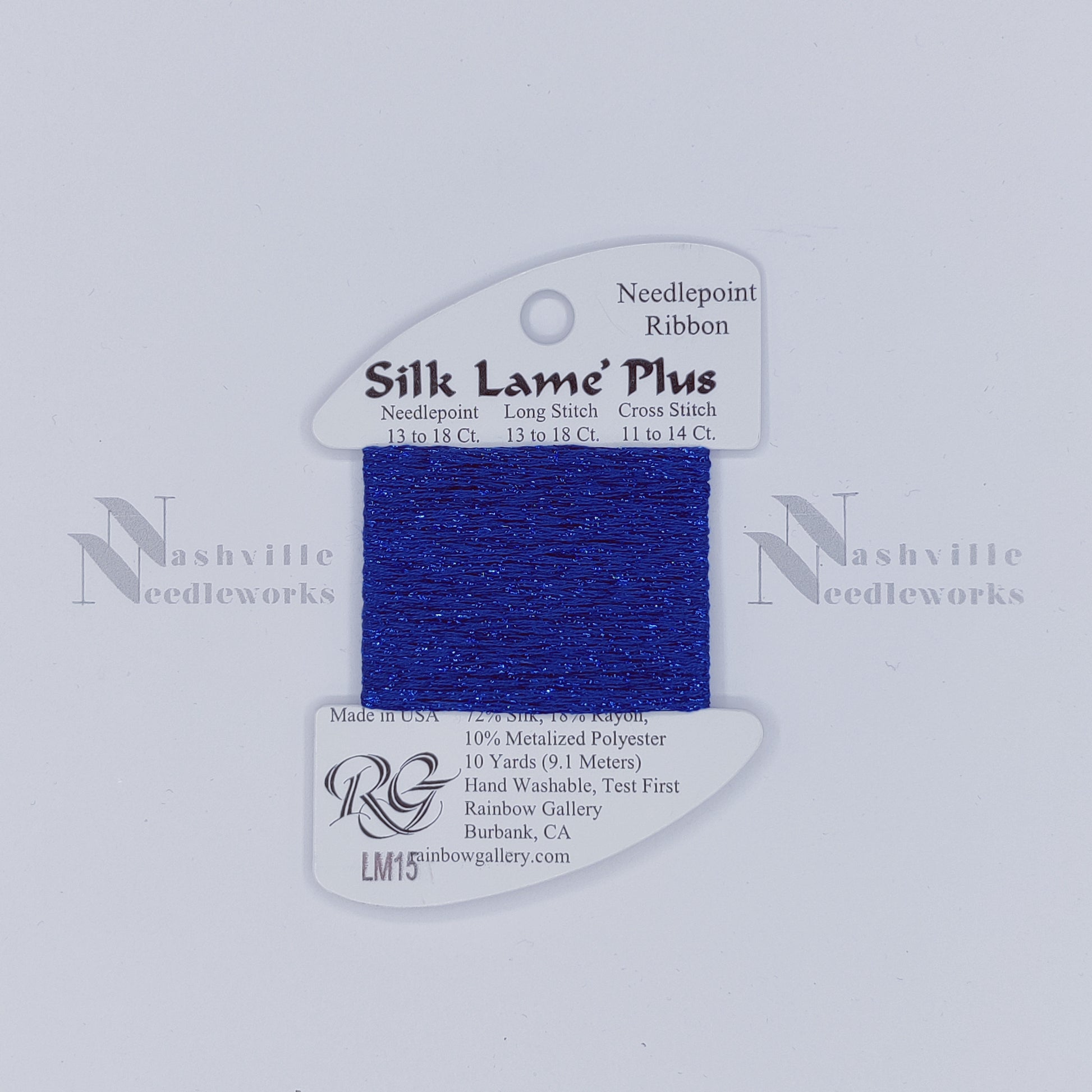 Silk Lame Plus LM15 Dark Blue