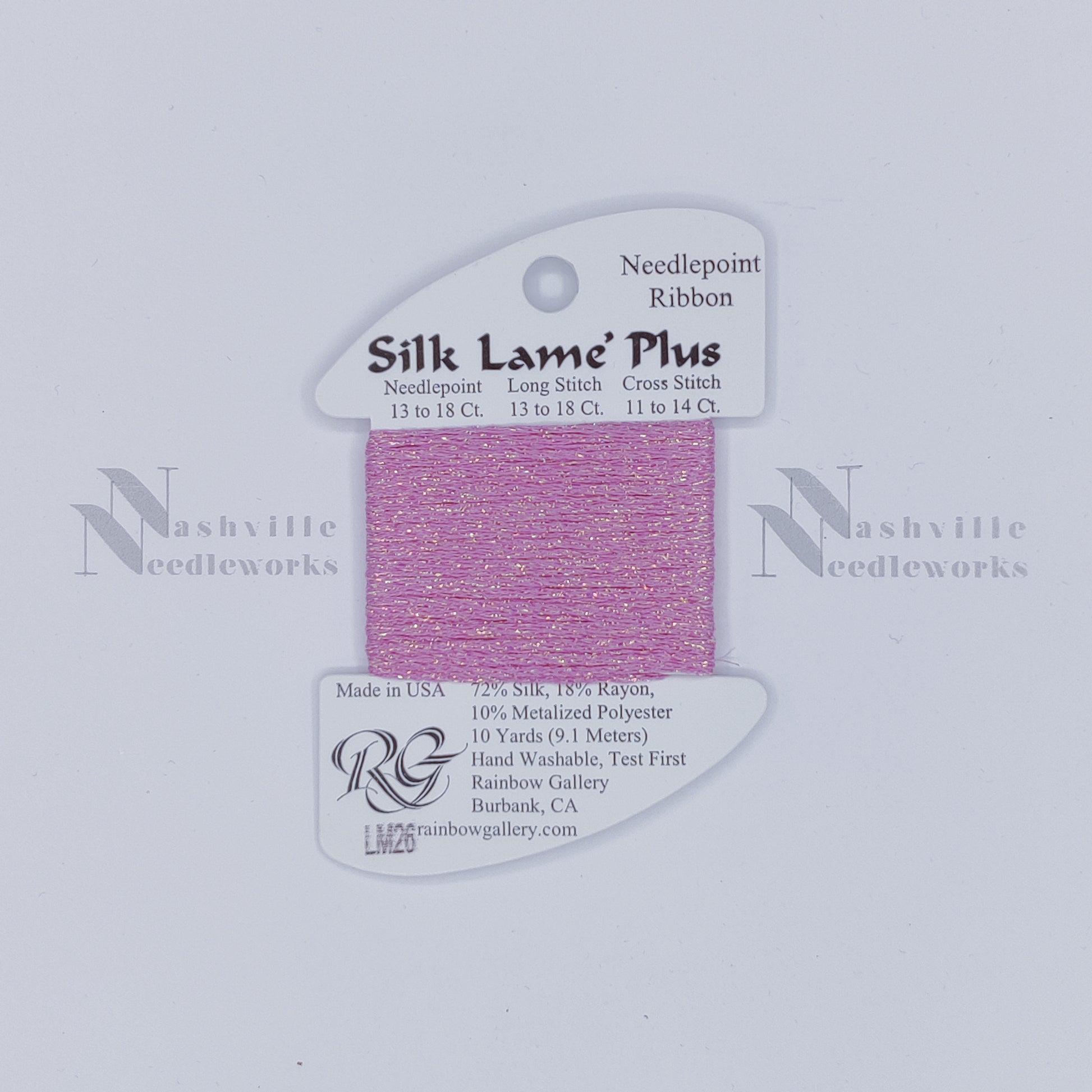 Silk Lame Plus LM26 Raspberry