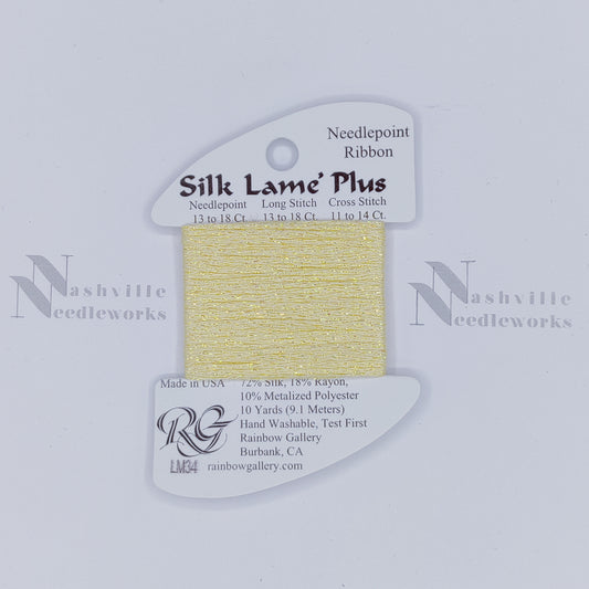 Silk Lame Plus LM34 Lemon