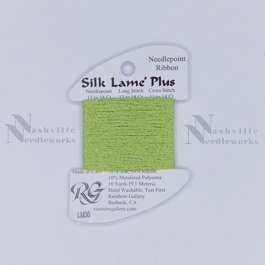 Silk Lame Plus LM36 Chartreuse