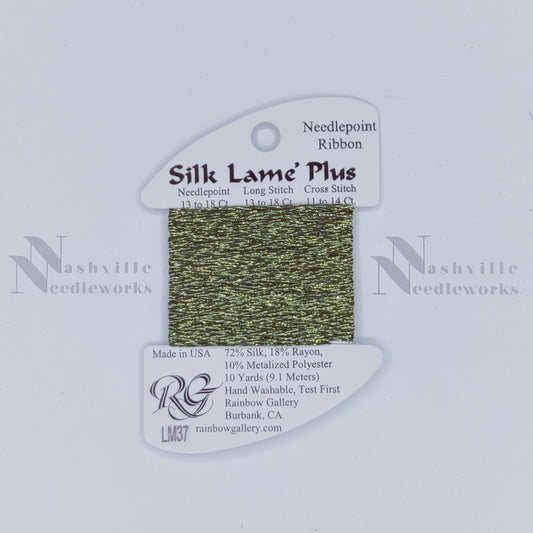 Silk Lame Plus LM37 Dark Avocado