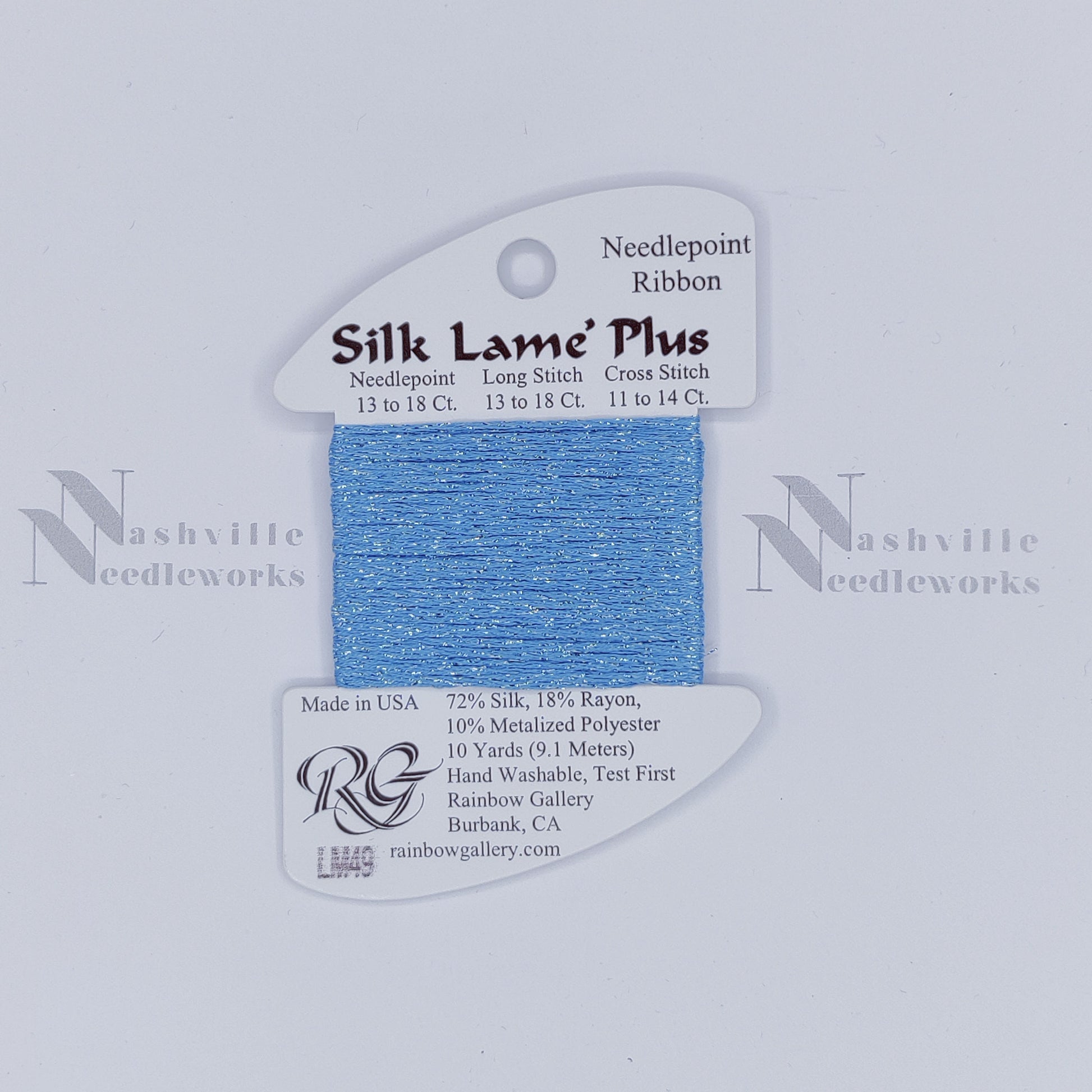 Silk Lame Plus LM49 China Blue