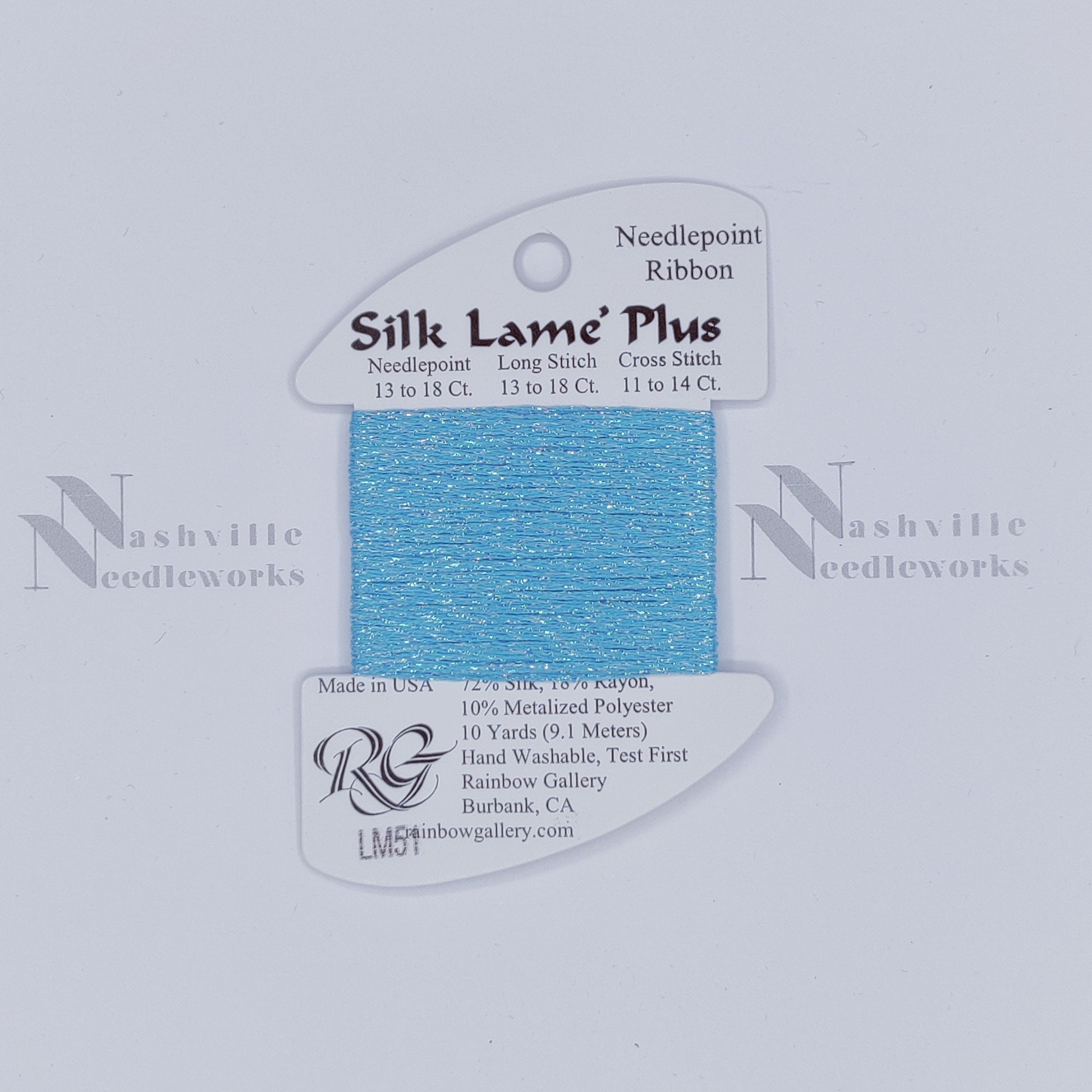 Silk Lame Plus LM51 Turquoise