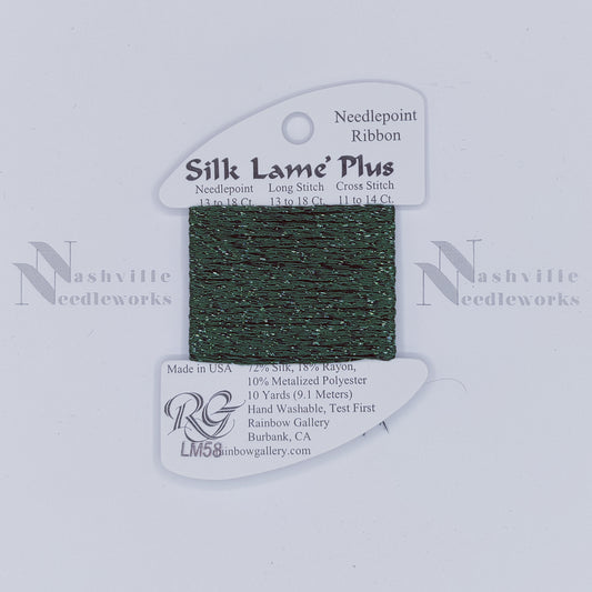 Silk Lame Plus LM58 Dark Christmas Green
