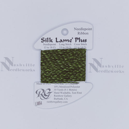 Silk Lame Plus LM64 Deep Avocado