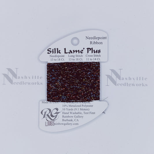 Silk Lame Plus LM65 Black Sparkle