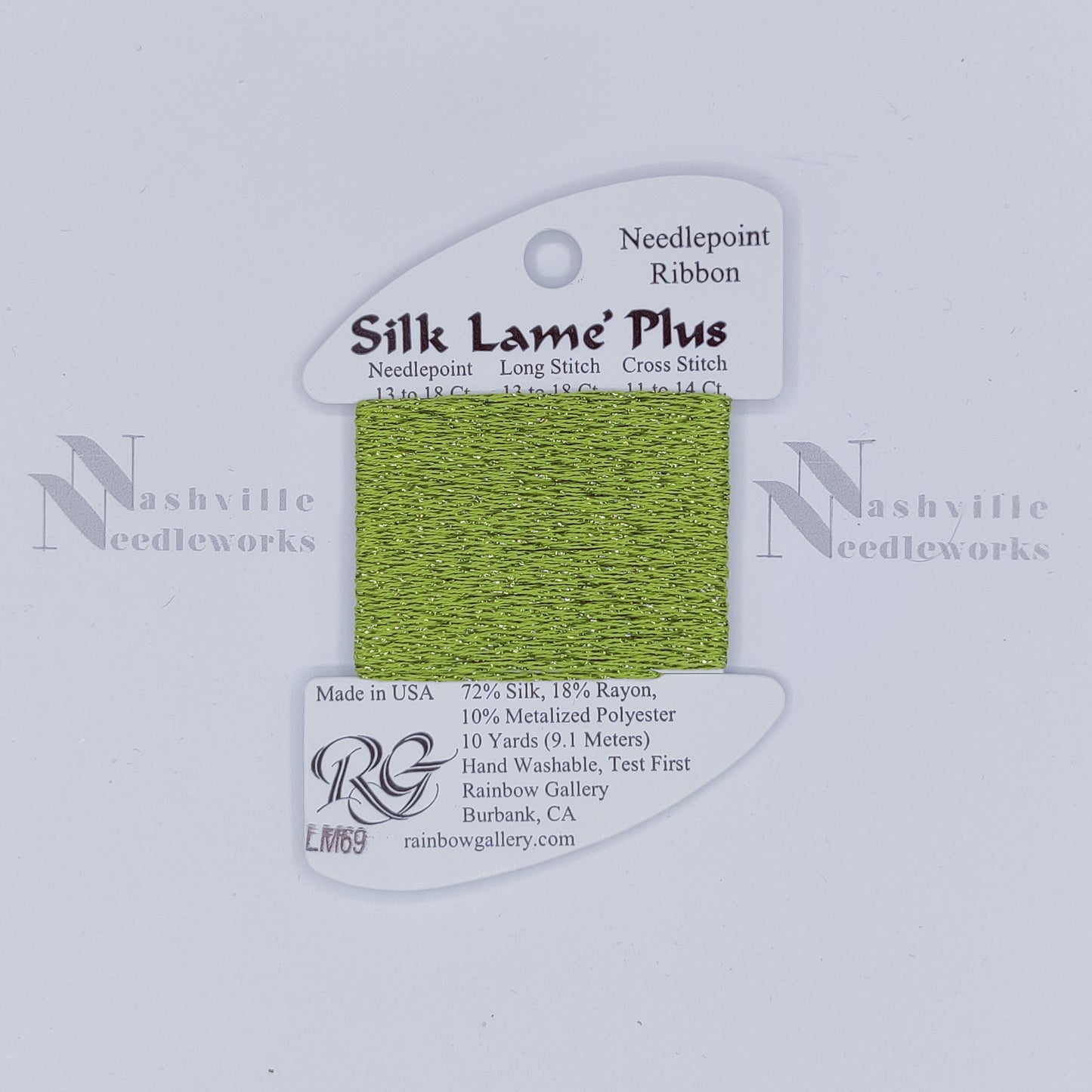 Silk Lame Plus LM69 Medium Avocado