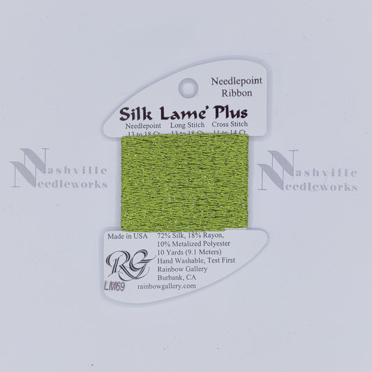 Silk Lame Plus LM69 Medium Avocado