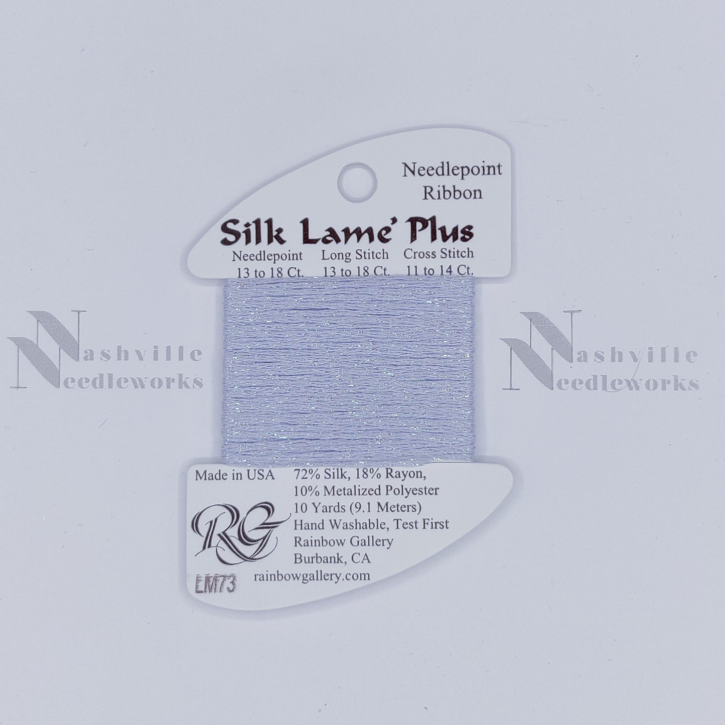 Silk Lame Plus LM73 Pale Lavender Blue