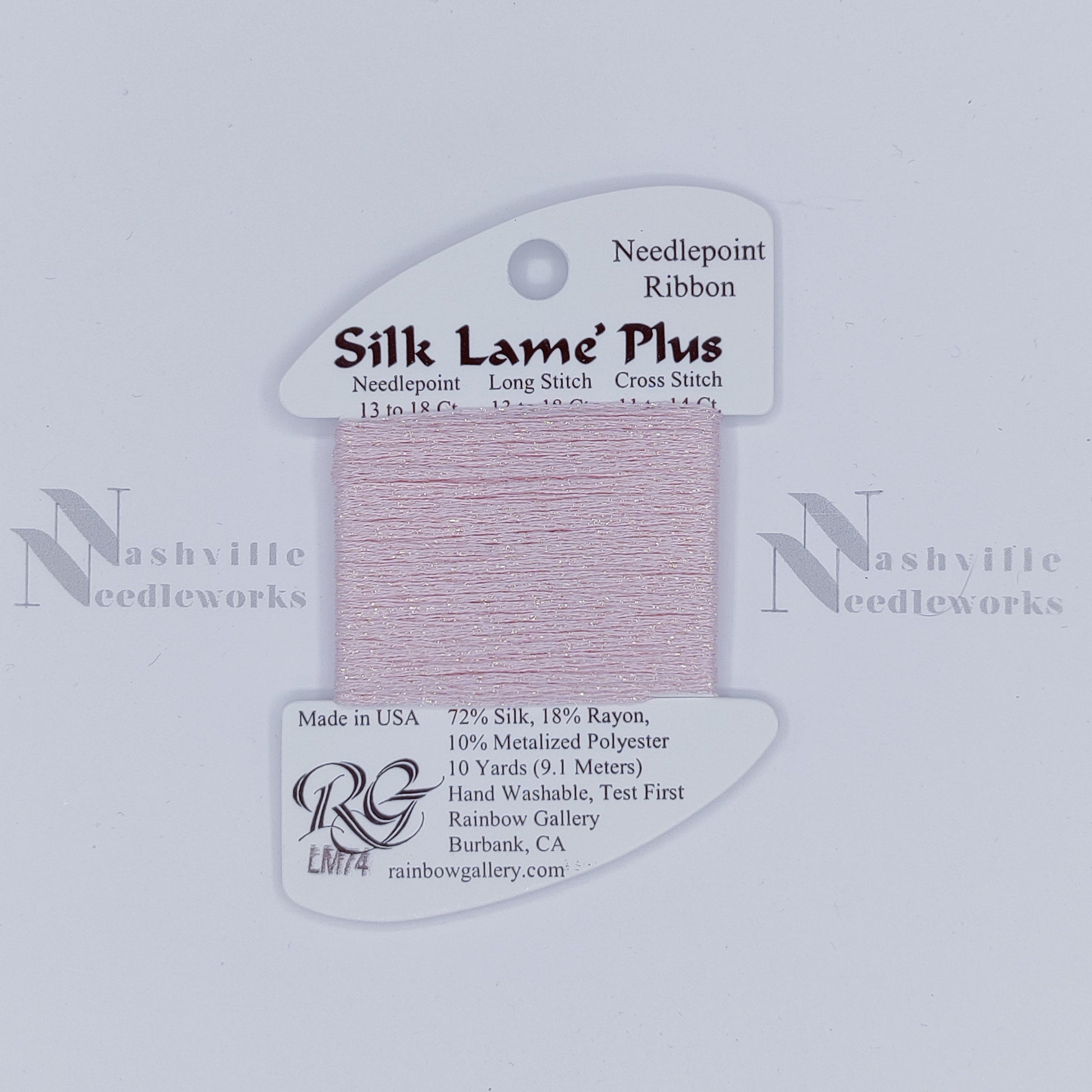 Silk Lame Plus LM74 Pale Pink