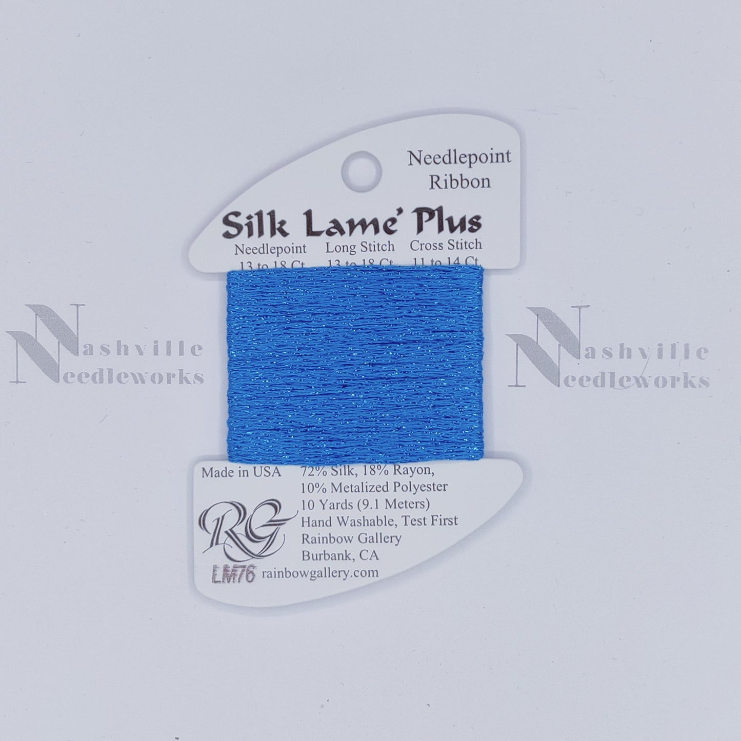 Silk Lame Plus LM76 Peacock Blue