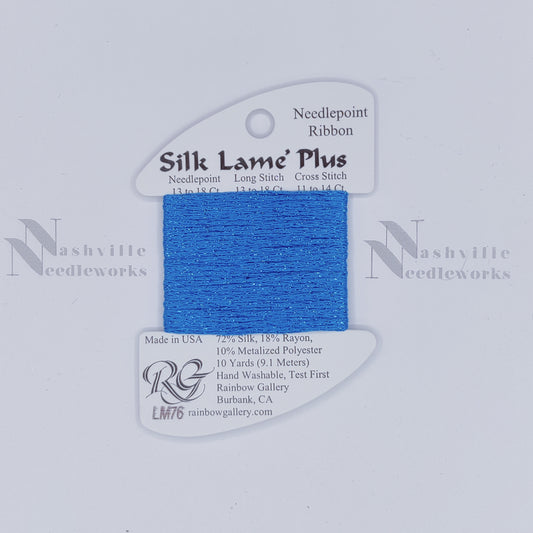 Silk Lame Plus LM76 Peacock Blue