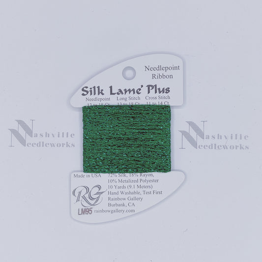 Silk Lame Plus LM95 Med. Christmas Green