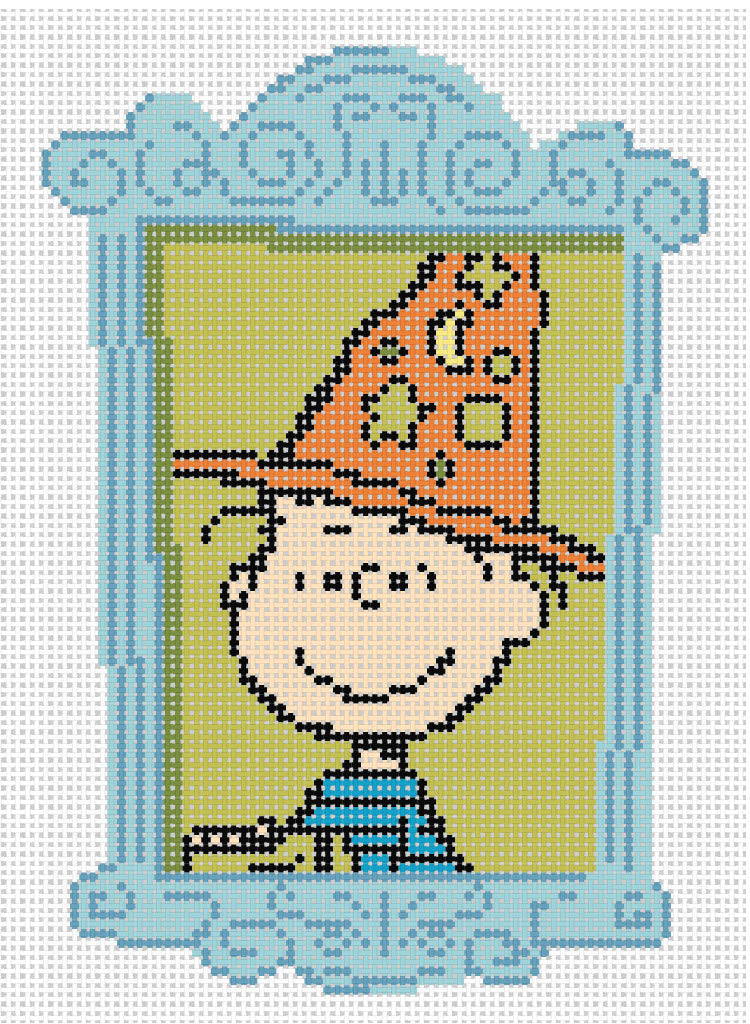 PEANUTS Halloween - Framed Linus as Wizard Canvas Officially Needlepoint
SKU: Hall03