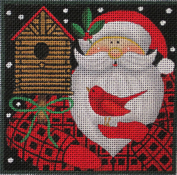 Woodland Santa - Birdhouse (TS)