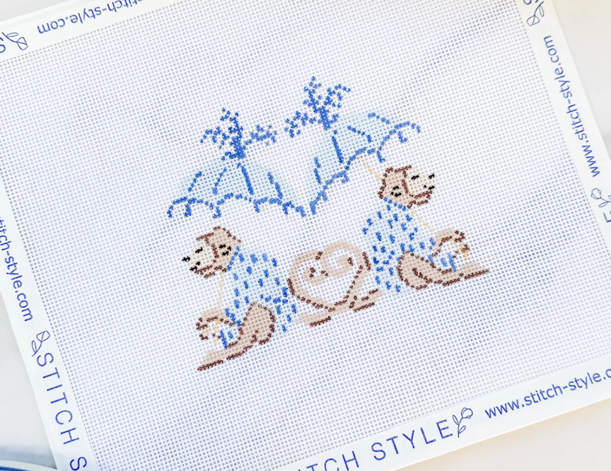 MCD002 (TS) Monkeys with Parasols