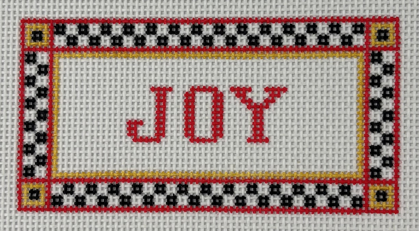 Mopsey Designs Needlepoint
Checkered Joy
MD.GHN-58.02