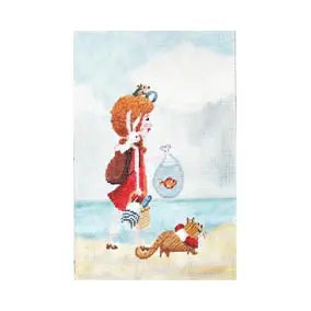 CBK Needlepoint Collections Maya Lindberg ML-PL10 Beach Companions