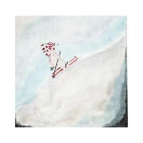 CBK Needlepoint Collections Maya Lindberg ML-PL12 Polar Bear's Ascent