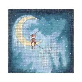 CBK Needlepoint Collections Maya Lindberg ML-PL13 Fishing for Stars