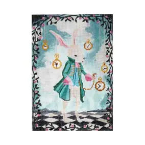 CBK Needlepoint Collections Maya Lindberg ML-PL18 White Rabbit