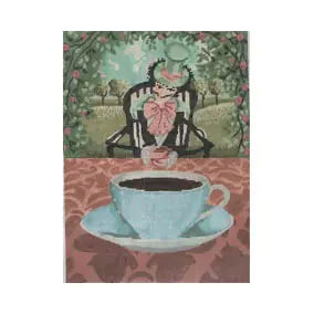 CBK Needlepoint Collections Maya Lindberg ML-PL2 The Mad Hatter