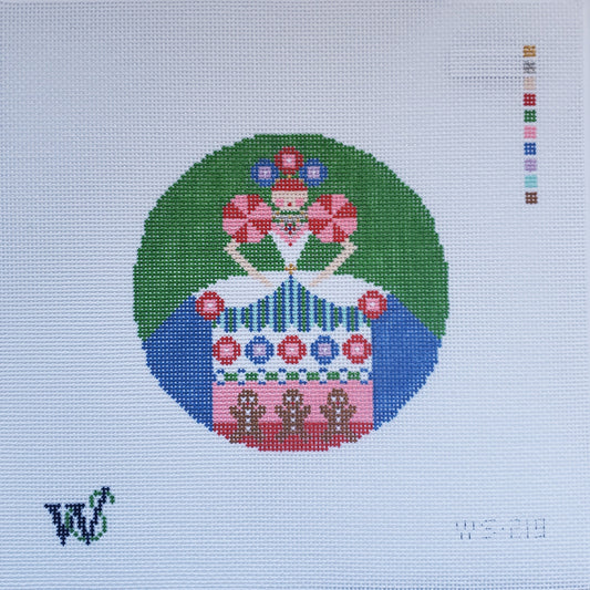 Wipstitch Needleworks WS-219 
Nutcracker Ballet - Mother Ginger