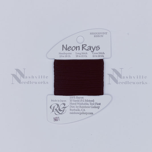 Neon Rays - N01  Black