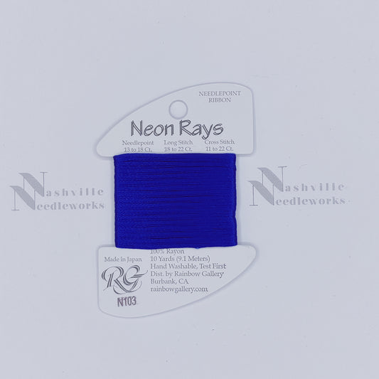 Neon Rays -  N103  Indigo Blue