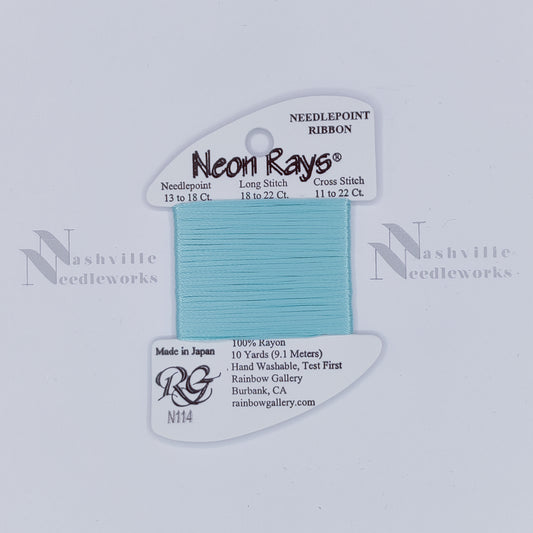 Neon Rays - N114  Lite Seafoam