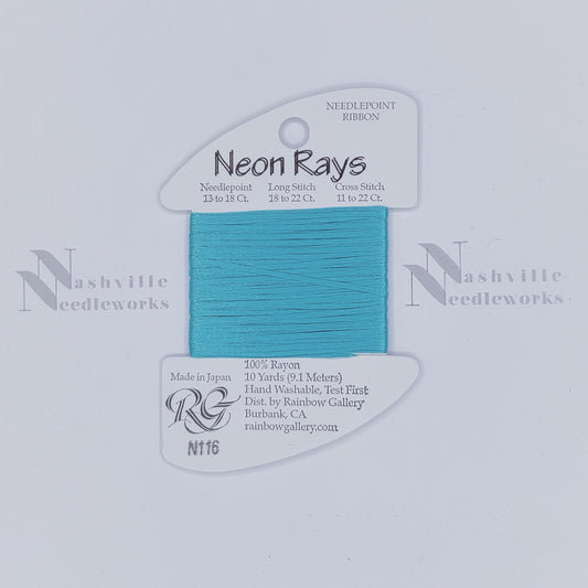 Neon Rays - N116  Dark Seafoam