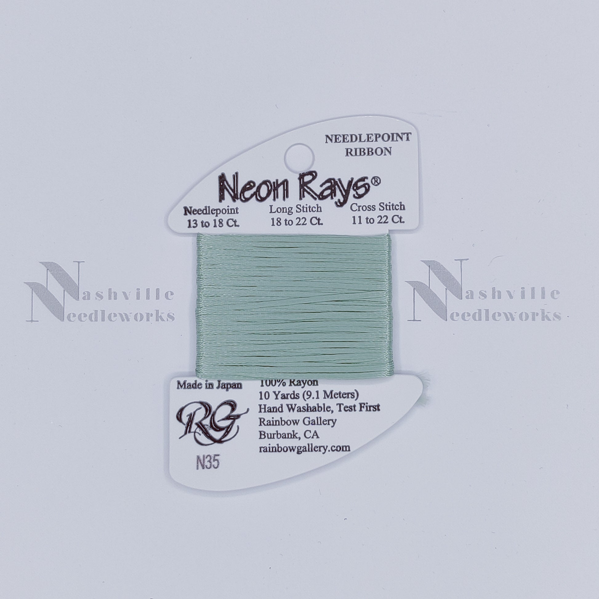 Neon Rays - N35 Pale Green