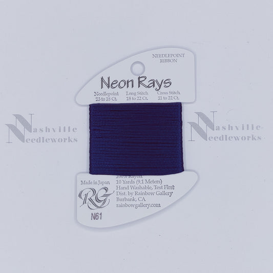 Neon Rays - N61 Midnight Blue